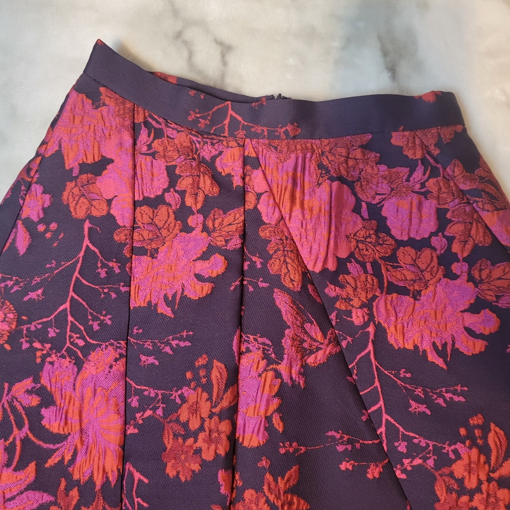 Anthropology Eva Franco High-Low Floral Skirt - Picture 4 of 13